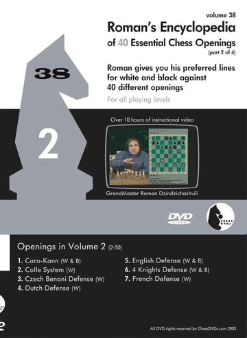 ROMAN'S LAB - VOLUME 38 - Encyclopedia of Chess Openings - PART 2