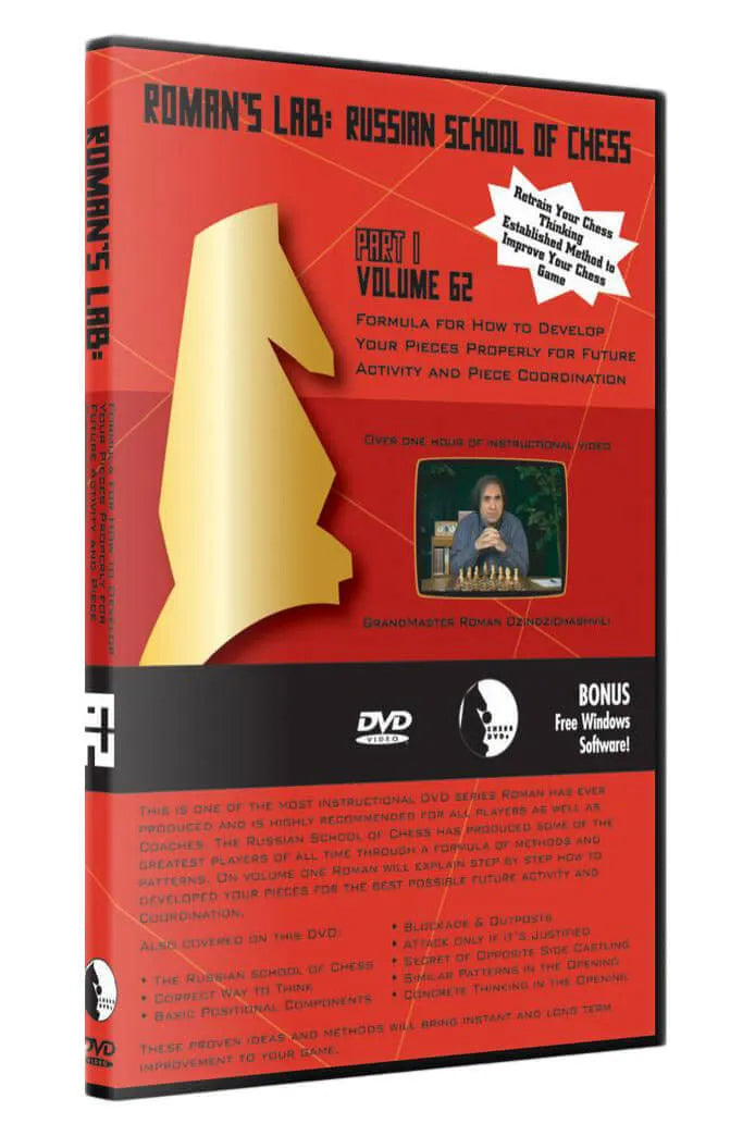 E-DVD ROMAN'S LAB - VOLUME 62 - Russian School of Chess - PART 1 ...