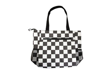Large Tote Bag - Checkered