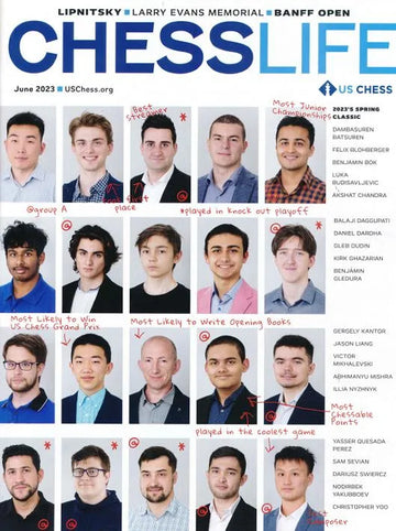 CLEARANCE - Chess Life Magazine - June 2023 Issue