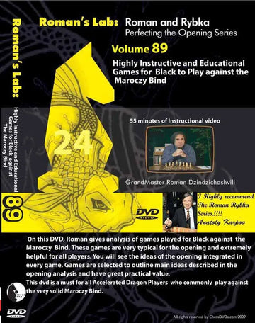ROMAN'S LAB - VOLUME 89 - Highly Instructive and Educational games for Black against the Maroczy Bind