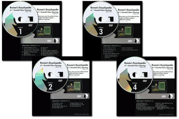 Complete Roman's Encyclopedia of Essential Chess Openings : Volumes 1-4  (4 DVDs)