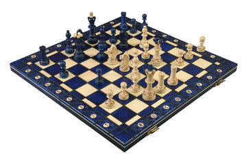 The Blue Ambassador Chess Set