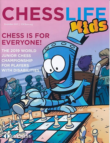CLEARANCE - Chess Life For Kids Magazine - December 2019 Issue