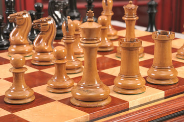 The 1850 Morphy Vintage Series Luxury Chess Pieces - 4.4
