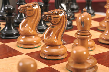 The 1850 Morphy Vintage Series Luxury Chess Pieces - 4.4