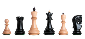 The Zagreb '59 Series Chess Pieces - 3.875" King - LACQUERED