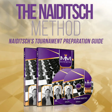 CLEARANCE - MASTER METHOD - The Naiditsch Method - GM Arkadij Naiditsch - Over 13 hours of Content!
