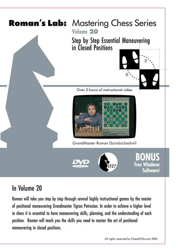 E-DVD ROMAN'S LAB - VOLUME 20 - Step By Step Essential Maneuvering In Closed Positions