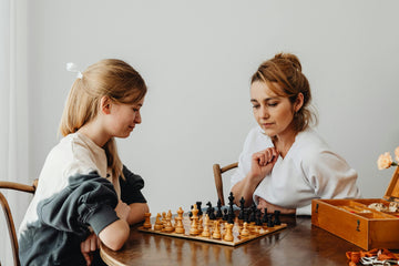 Female chess coach