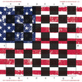 United States of America - Full Color Vinyl Chess Board