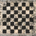 Granite No. 2 - Full Color Vinyl Chess Board
