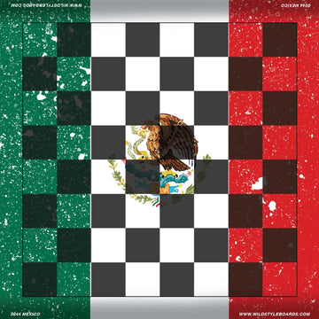 Mexico - Full Color Vinyl Chess Board