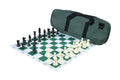 Deluxe Chess Set Combination and Single Weighted Regulation Pieces | Thin Mousepad Chess Board | Deluxe Bag