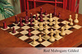 The Dubrovnik Series Gilded Chess Pieces - 3.75