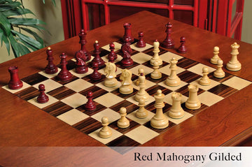 The Dubrovnik Series Gilded Chess Pieces - 3.75