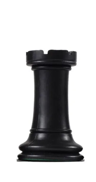 Big Knight Series Pieces - Black Rook