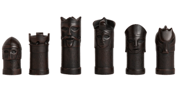 Antiqued Chess Pieces