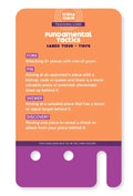 Triple Check Fundamental Checkmates & Tactics Deck (Cards Only)
