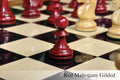 The Reykjavik II Series Gilded Chess Pieces - 3.75