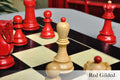 The Zagreb '59 Series Gilded Chess Pieces - 3.875