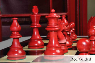The Championship Series Gilded Chess Pieces - 3.75