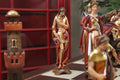 The Pyrenees Series Hand Painted Chess Pieces - From The Val Gardena Collection - 6.3