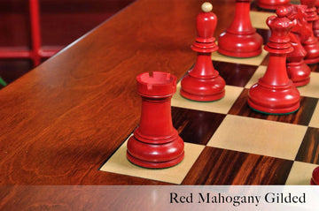 The Dubrovnik Series Gilded Chess Pieces - 3.75