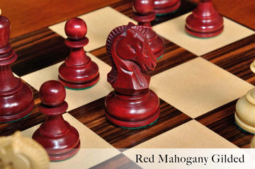 The Dubrovnik Series Gilded Chess Pieces - 3.75