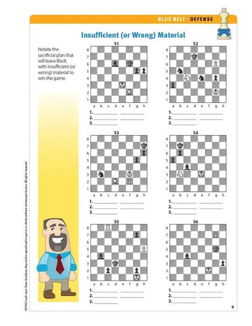 Coach Jay's Chess Academy - #6 Blue Belt Puzzles