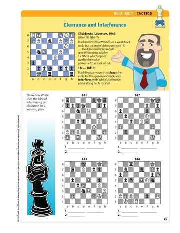 Coach Jay's Chess Academy - #6 Blue Belt Puzzles