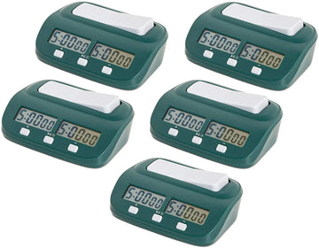 Basic Digital Chess Clock - GREEN - 5 Pack
