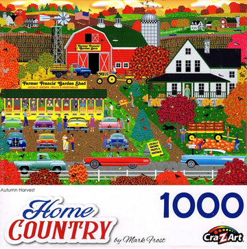 Autumn Harvest 1000 Piece Collector Puzzle by Artist: Mark Frost