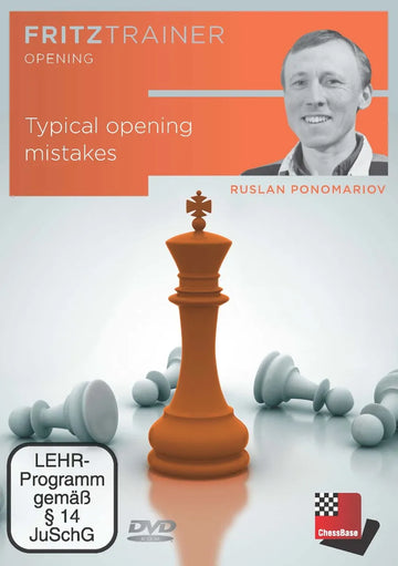 CLEARANCE - FRITZ TRAINER - Typical Opening Mistakes - Ruslan Ponomariov
