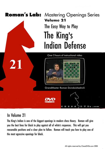 E-DVD ROMAN'S LAB - VOLUME 21 - The Easy Way to Play the King's Indian Defense