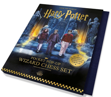 Harry Potter: The Pocket Pop-Up Wizard Chess Set – HARDCOVER