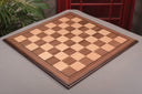 Walnut and Maple Superior Traditional Chess Board - 2.5" Squares