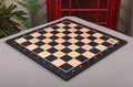 PROTOTYPE - Black Satin and Maple Wooden Tournament Chess Board - 2.25