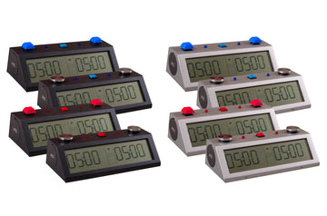 Tap N Set Pro Digital Chess Clock - with SINGLE DISPLAY