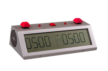 Tap N Set Pro Digital Chess Clock - with SINGLE DISPLAY