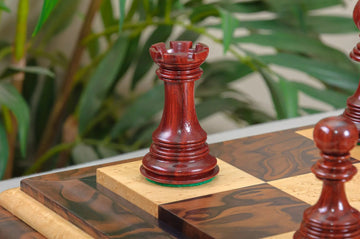 CLEARANCE - The Turin Series Artisan Chess Pieces - 4.4
