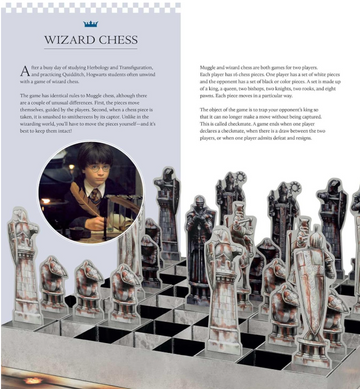 Harry Potter: The Pocket Pop-Up Wizard Chess Set – HARDCOVER