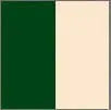2.25" - Green & Buff Regulation Vinyl