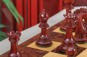 CLEARANCE - The Turin Series Artisan Chess Pieces - 4.4