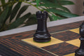 The Reykjavik II Series Bone Chess Pieces - 3.75