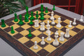 The Reykjavik II Series Bone Chess Pieces - 3.75