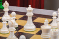The Reykjavik II Series Bone Chess Pieces - 3.75
