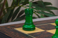 The Reykjavik II Series Bone Chess Pieces - 3.75