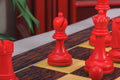 The Reykjavik II Series Bone Chess Pieces - 3.75