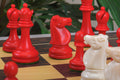 The Reykjavik II Series Bone Chess Pieces - 3.75